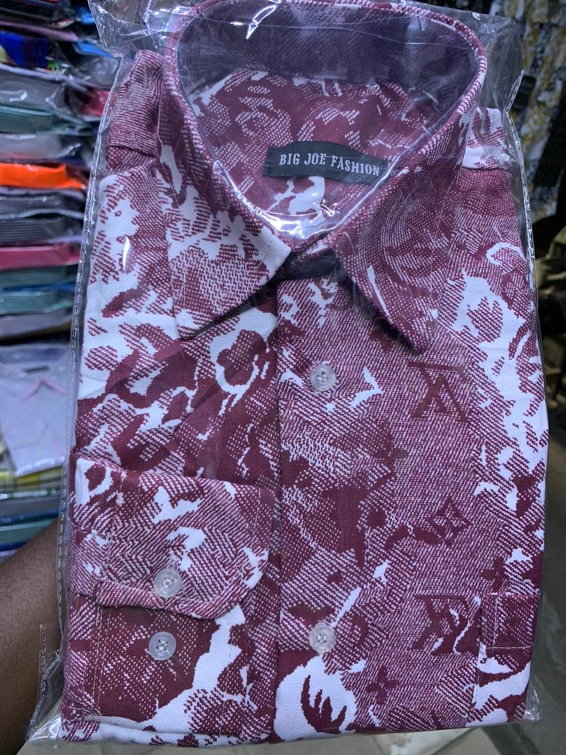 This is one of the best shirts in stock. It is of greater quality and it is a hot cake. It is made up of quality cotton 100% and it can last for a very long time. It Can not easily tear because it is solid. Available in L, M, XL, XXL,XXXL.