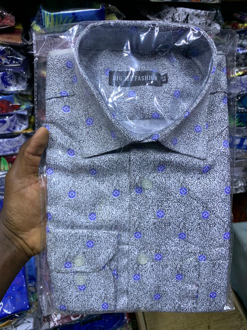 This is one of the best shirts in stock. It is of greater quality and it is a hot cake. It is made up of quality cotton 100% and it can last for a very long time. It Can not easily tear because it is solid. Available in L, M, XL, XXL,XXXL.