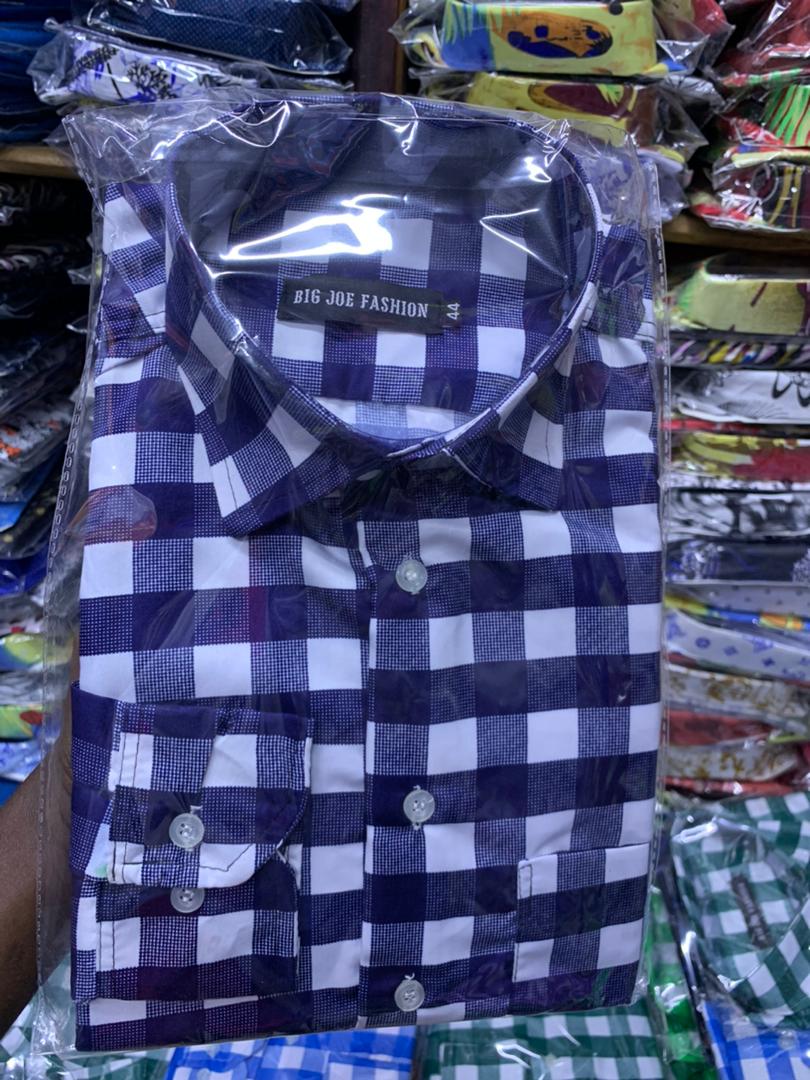 This is one of the best shirts in stock. It is of greater quality and it is a hot cake. It is made up of quality cotton 100% and it can last for a very long time. It Can not easily tear because it is solid. Available in L, M, XL, XXL,XXXL.