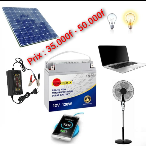MULTI - FUNCTIONAL SOLAR PANEL CONVERTER , CHARGER ,BATTERY, PANEL AND CONTROLLER