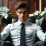 man with money