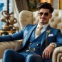 MAN SITTING ON THE COUCH